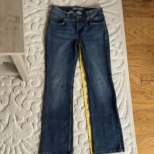 Wrangler Women's Dark Blue Straight Leg Jeans 5/32